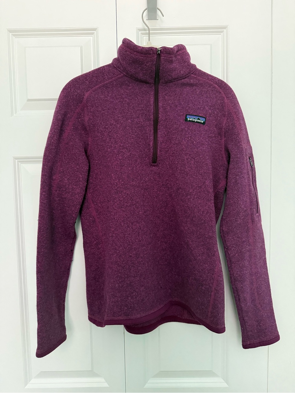 Patagonia Fleece Pullover in Plum - Picture 1 of 3
